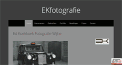 Desktop Screenshot of ekfotografie.nl